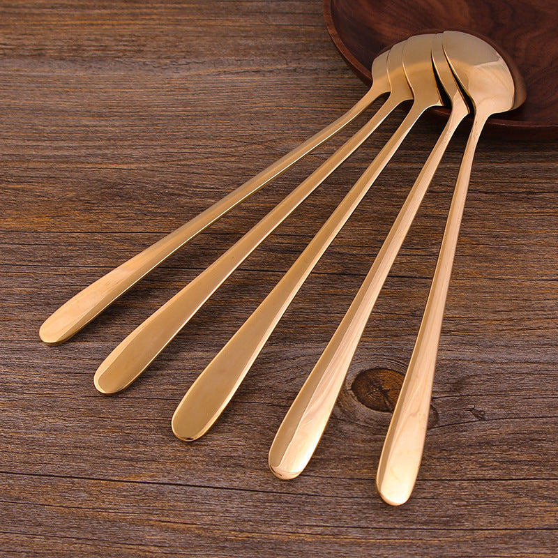 Cuillère en cuivre pur Complément Cuillère de table en cuivre Cuillère à manger