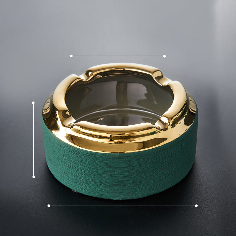 High-end Light Luxury Home Living Room Large Super Large Creative Personality Trend Ashtray