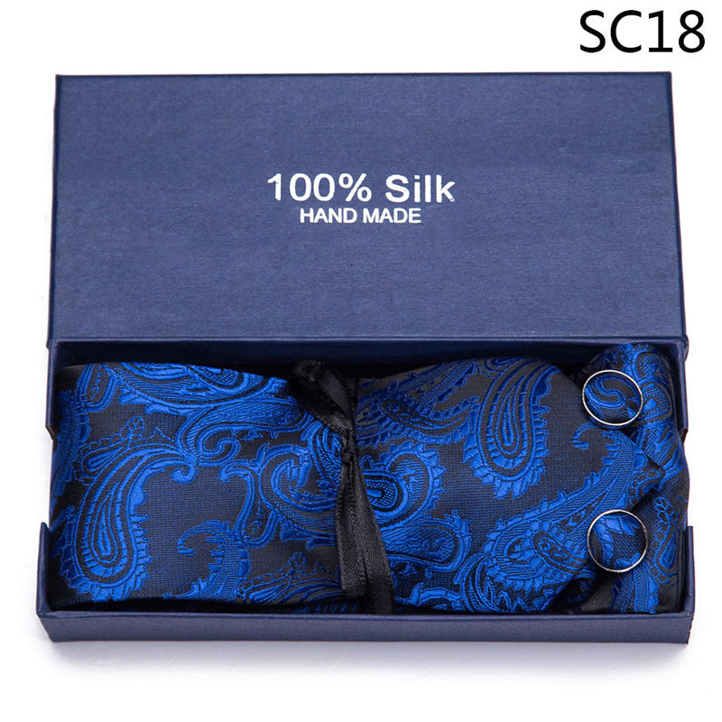 Men's Tie Gift Box Set Group Business Formal