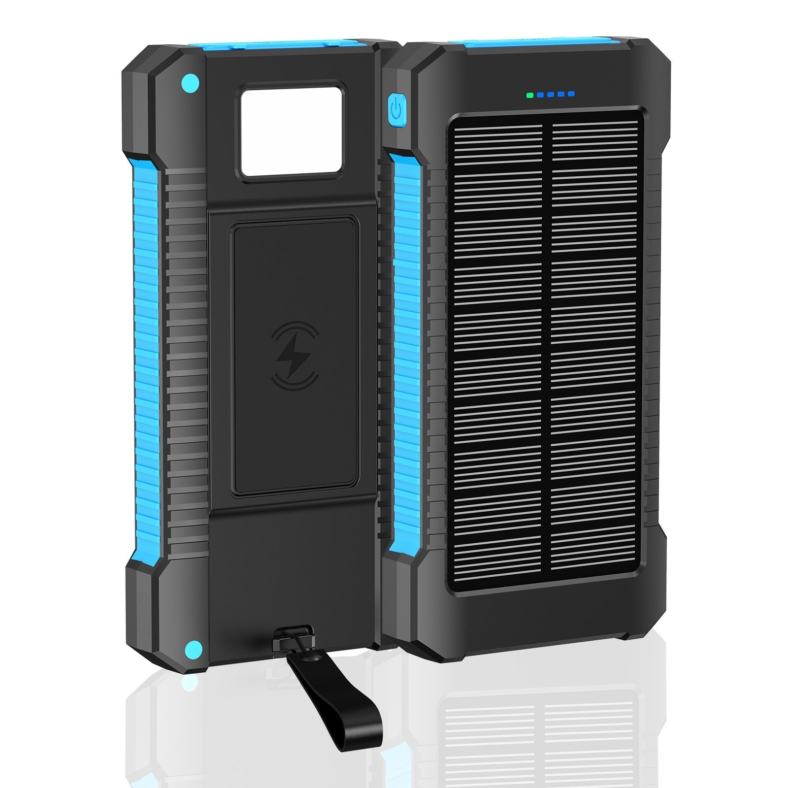Taineng Yang Wireless Charging With Built-in Cable Outdoor Mobile Power Bank