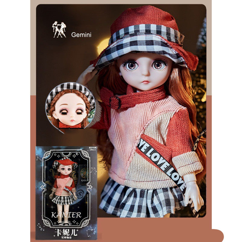 12 Constellation Large Doll Girl Simulation
