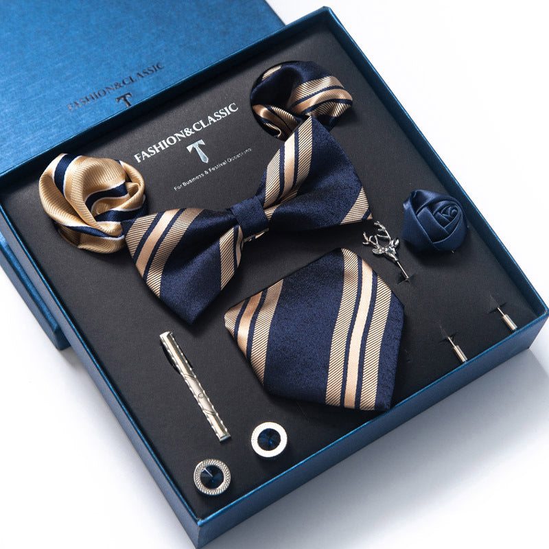 Ensemble cravate et costume formel 8 pièces pour homme