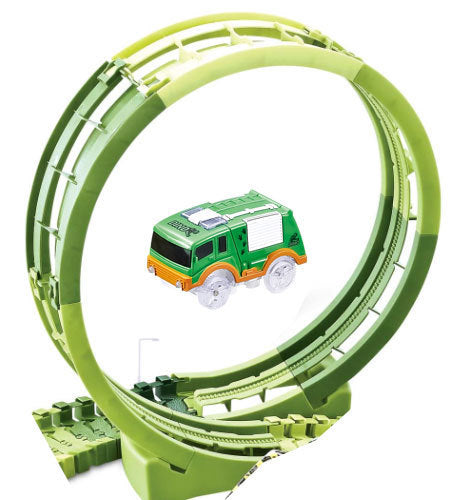 Jouets de construction pour piste électrique DIY pour enfants