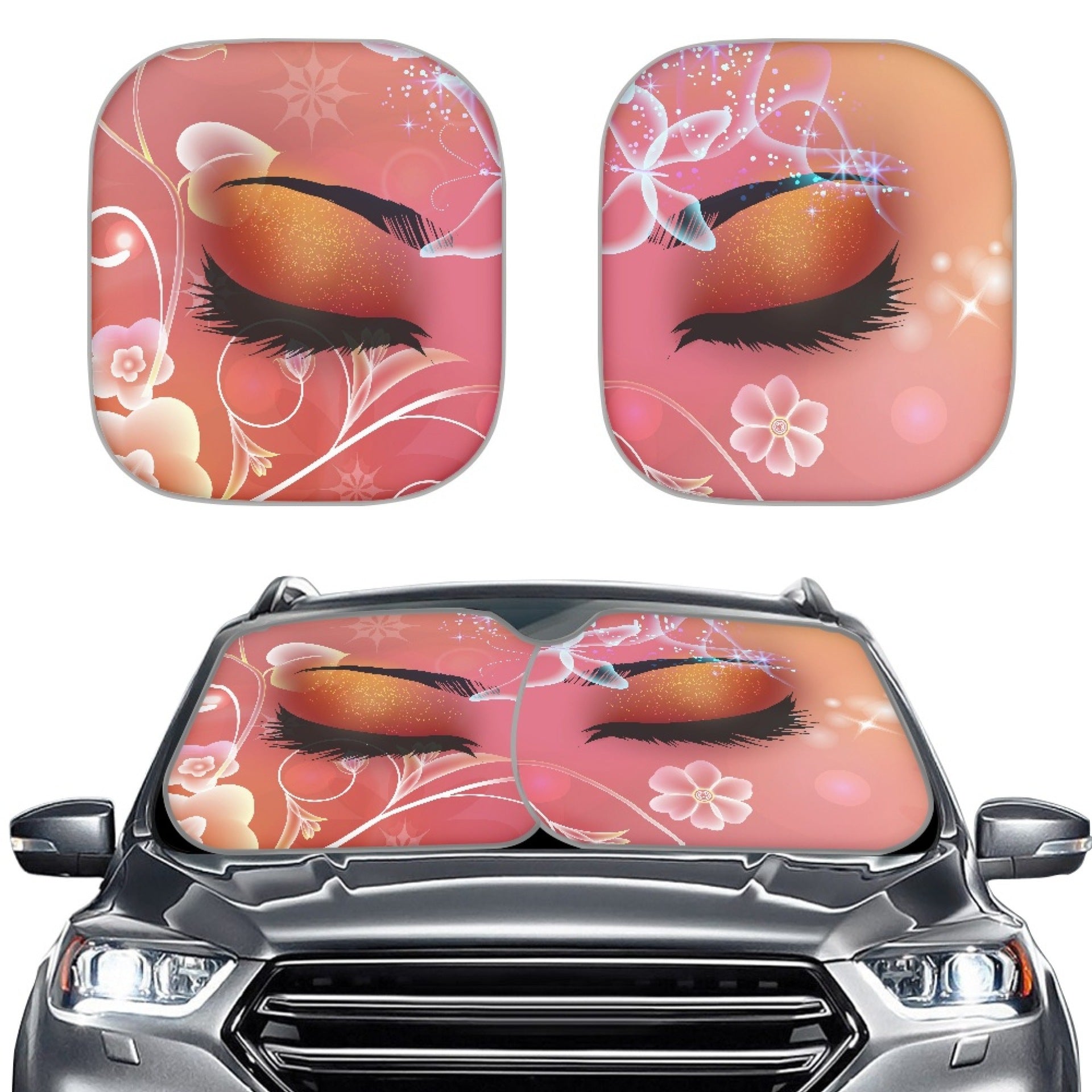Pare-soleil de voiture protection solaire et isolation thermique