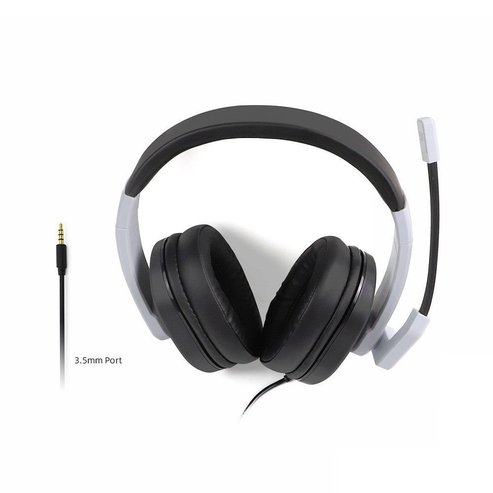 Wired Headphone Head-mounted With Microphone