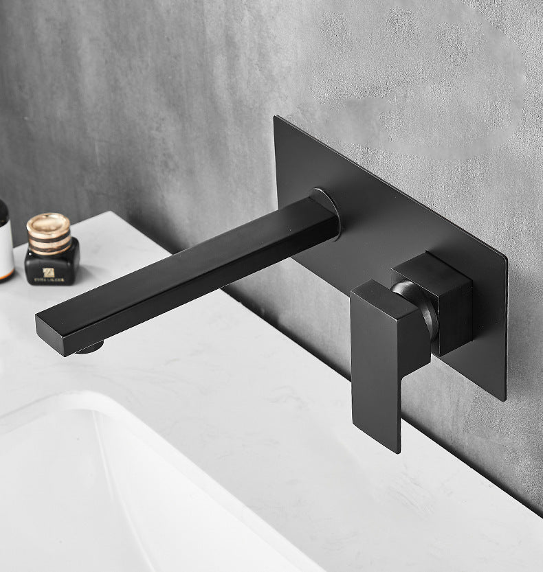 Valve de robinet mitigeur chaud et froid pour lavabo de salle de bain à disque céramique