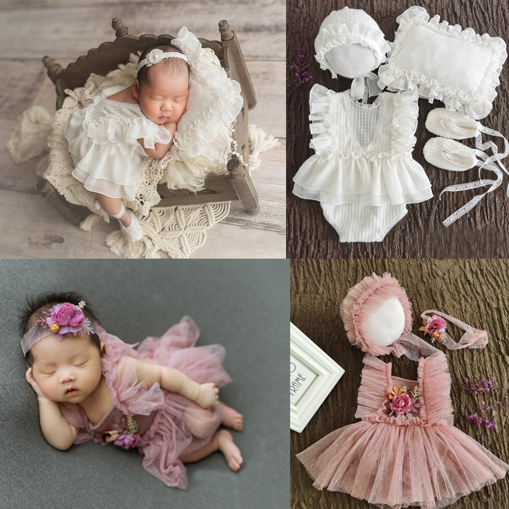 Full Moon One Hundred Days Old Baby Theme Photography Suit