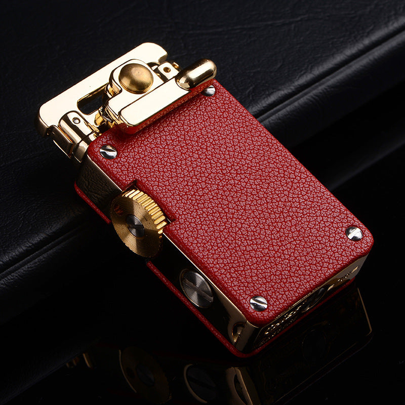 Grinding Wheel Windproof Rocker Arm Kerosene Lighter