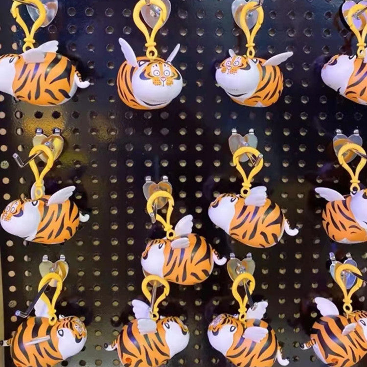 Pendentif Porte-clés Encore Plus Puissant Tigre Volant