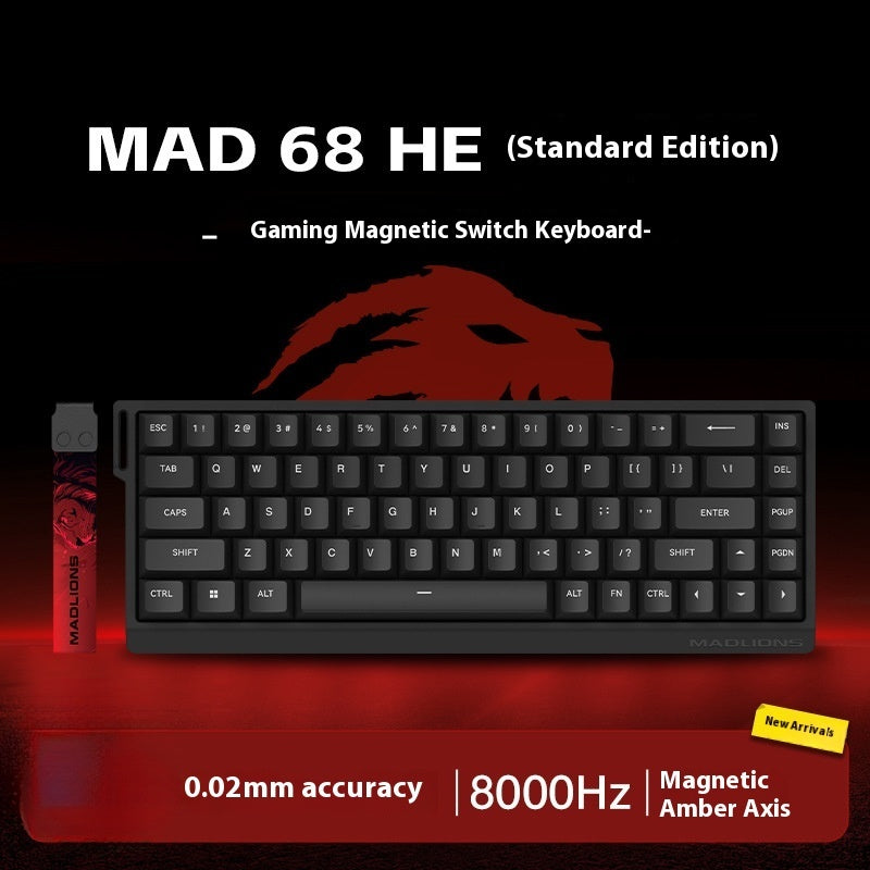 MAD6068 HE Mad68pro E-sports Magnetic Axis Keyboard