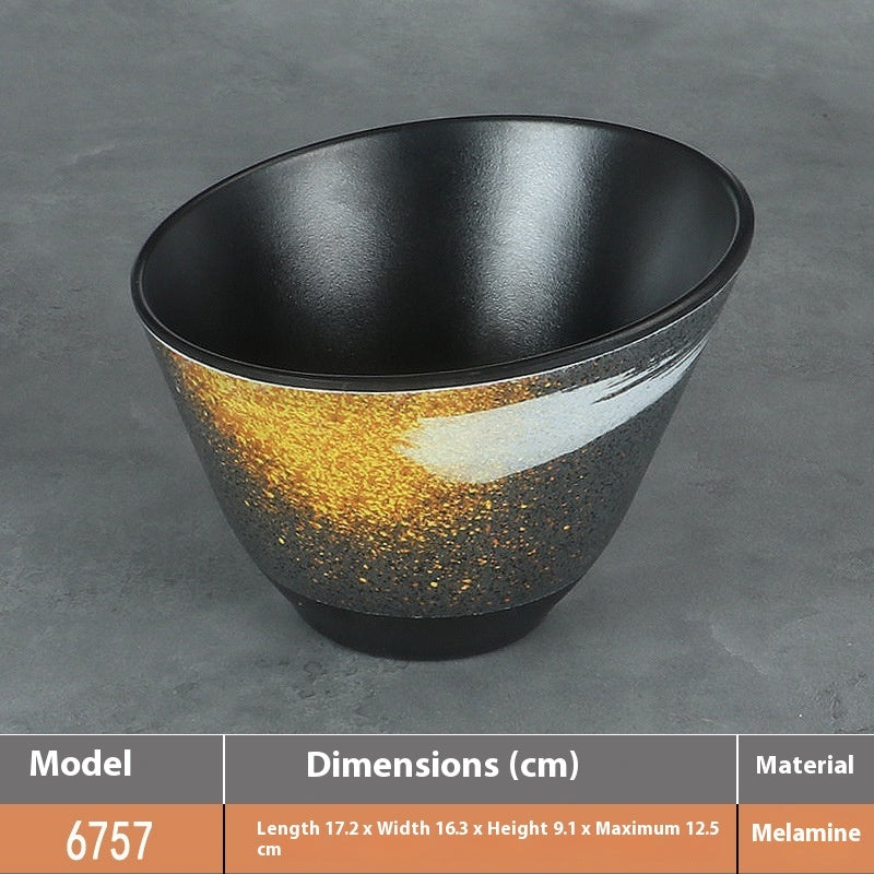 Japanese Melamine Dish Hot Pot Seasoning Bowl