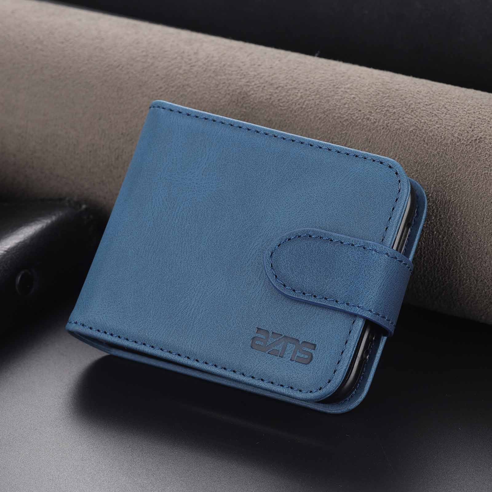 Buckle Phone Case 3 Card Flip Protective Cover