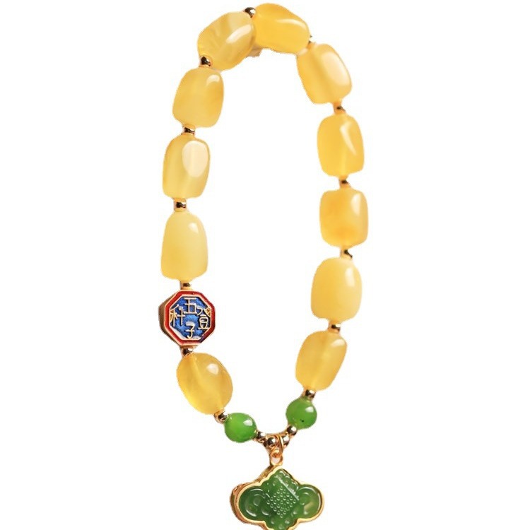 Fashion Personality Natural Beeswax Bracelet For Women