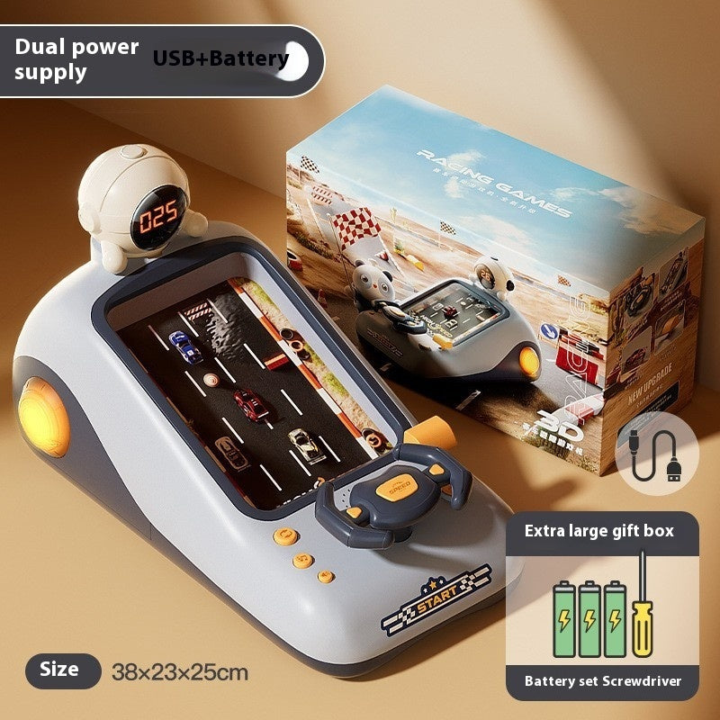 Steering Wheel Electric Desktop Game Console Educational Toys