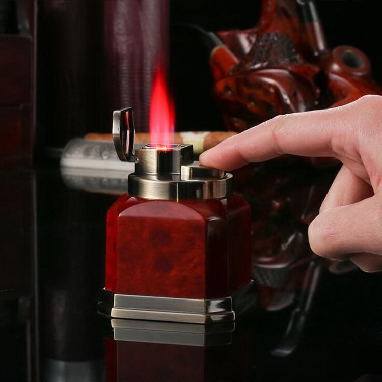 Octagon Metal Desktop Inflatable Lighter