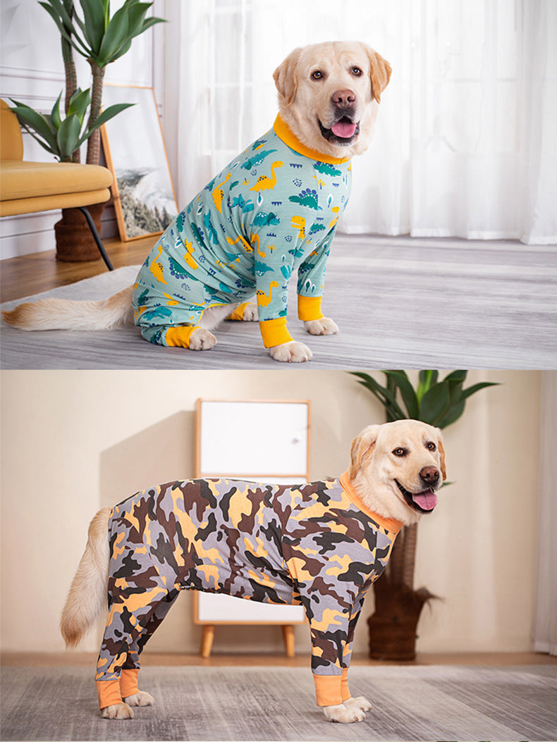 Pet Clothes All-inclusive Belly Four-legged Pet Clothing