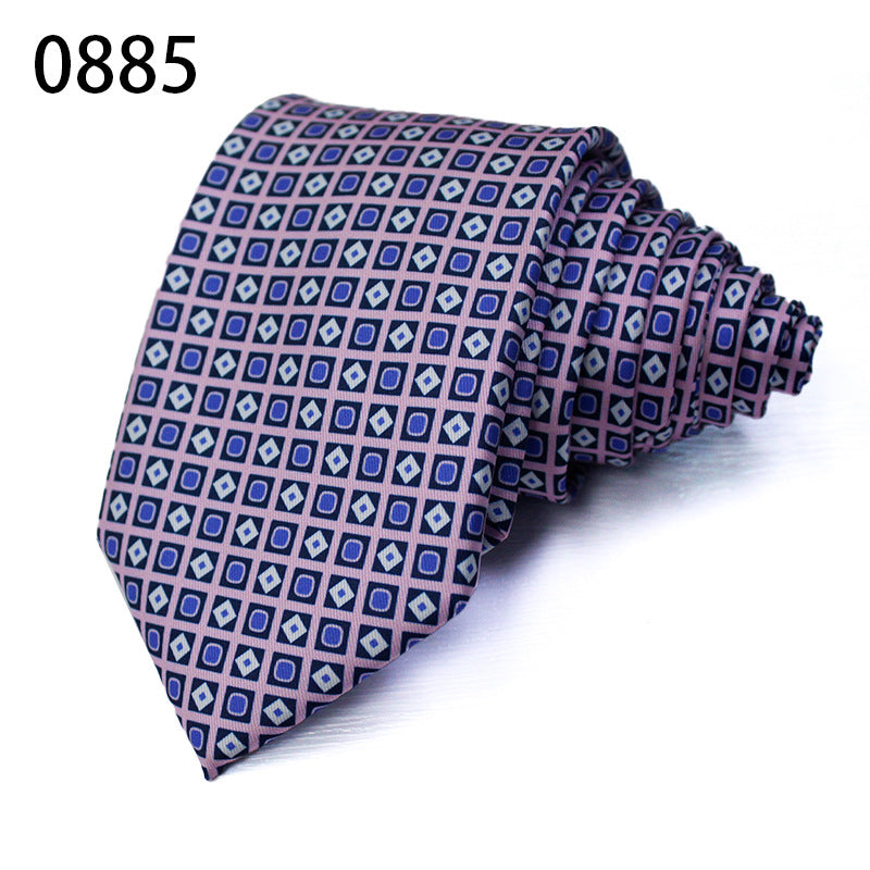 Fashion Polyester Silk Printed Men's Casual Tie