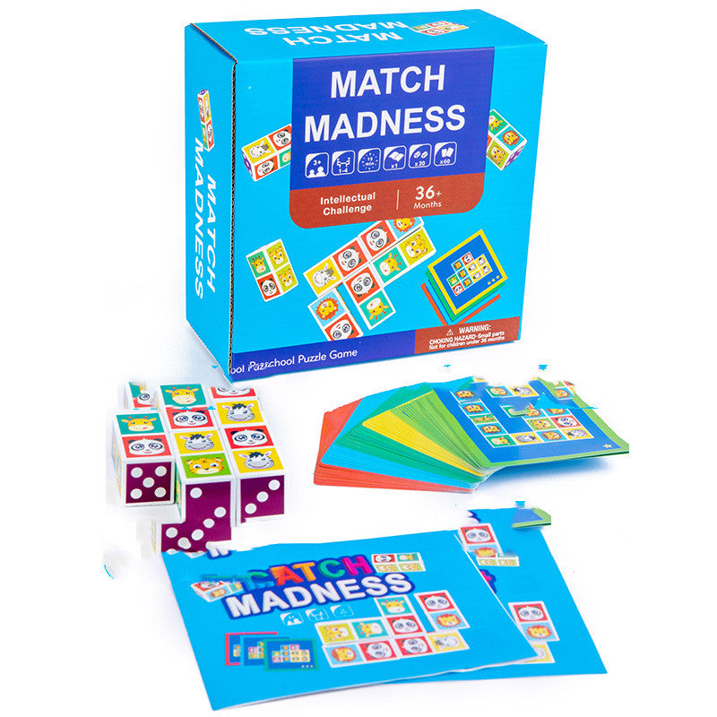 Children's Space Logical Thinking Matching Geometric Game Puzzle Children's Interactive Learning Educational Toys