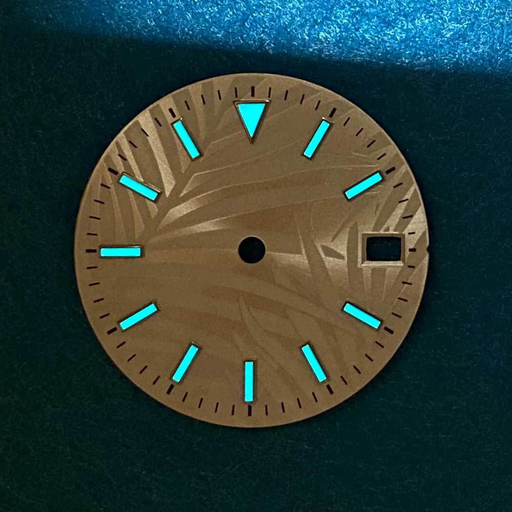 NH35A Watch Accessories 285mm Luminous Dial