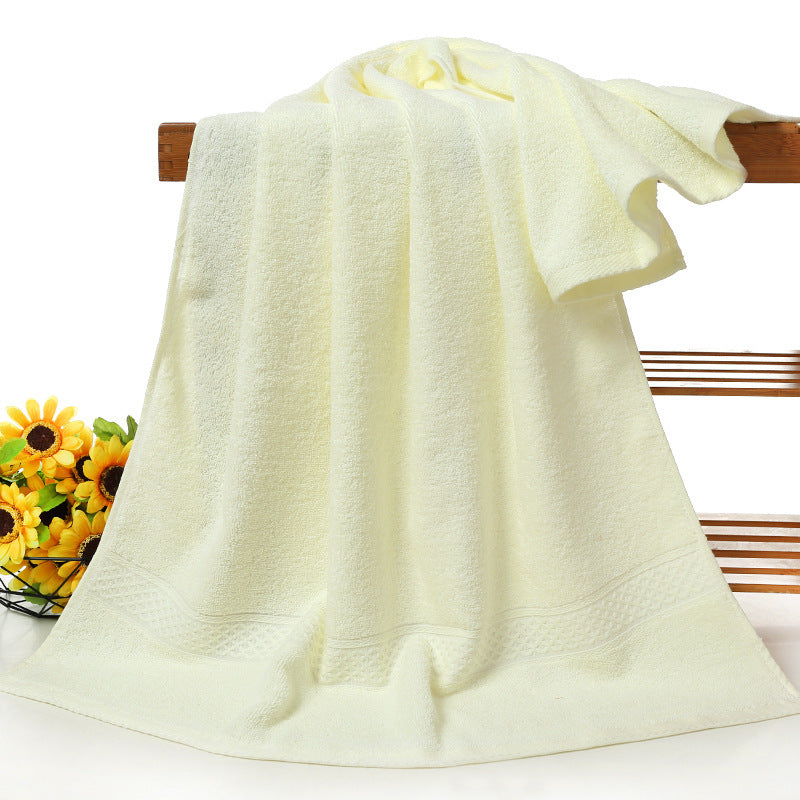 Cotton Large Bath Towel Cotton Soft Gift Absorbent