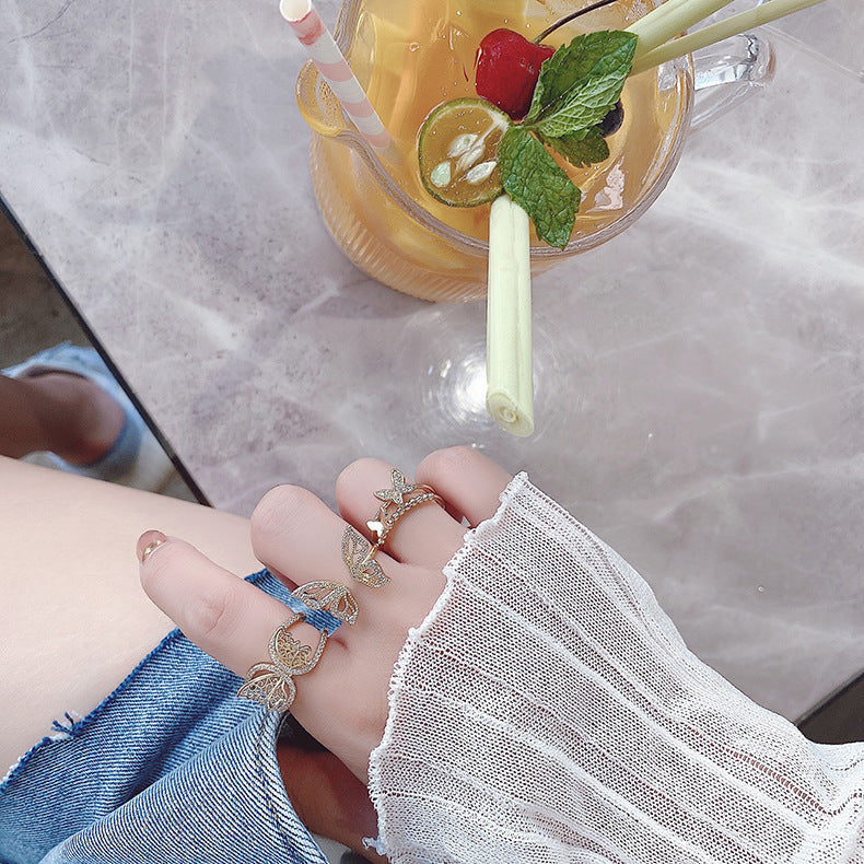 Women's Retro Personality Index Finger Ring