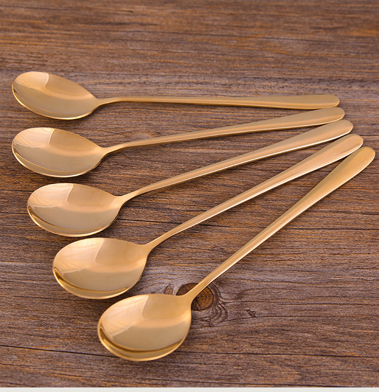 Cuillère en cuivre pur Complément Cuillère de table en cuivre Cuillère à manger