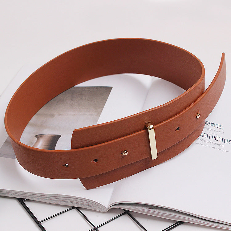 Jupe Décorée D'Une Large Ceinture, Corset Minceur À La Taille Et Jupe