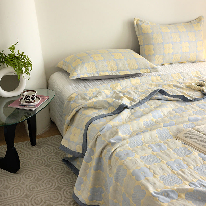 Breathable Pure Cotton Double-layer Yarn Soft Bedding