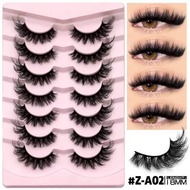 Natural False Eyelashes Without Eyeliner