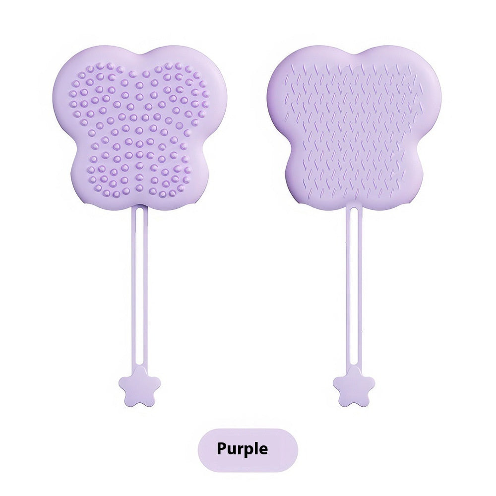 Pet Silicone Cat Petting Gloves Bath Brush
