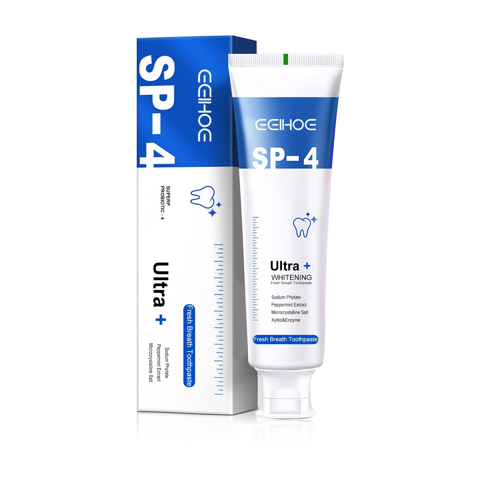 Dentifrice éclaircissant aux probiotiques pour l'hygiène bucco-dentaire