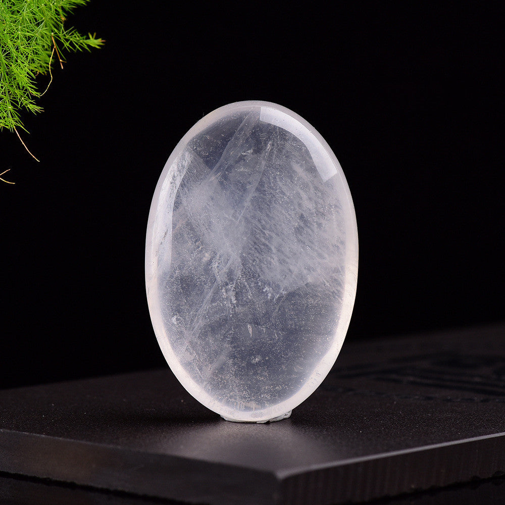 Compresse chaude en agate de jade de cristal naturel