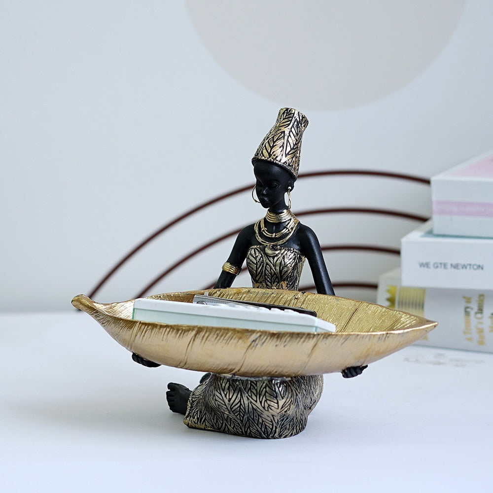 Fruit Plate Resin Home Fruit Plate Decoration Thai Style Desktop Storage Decorations