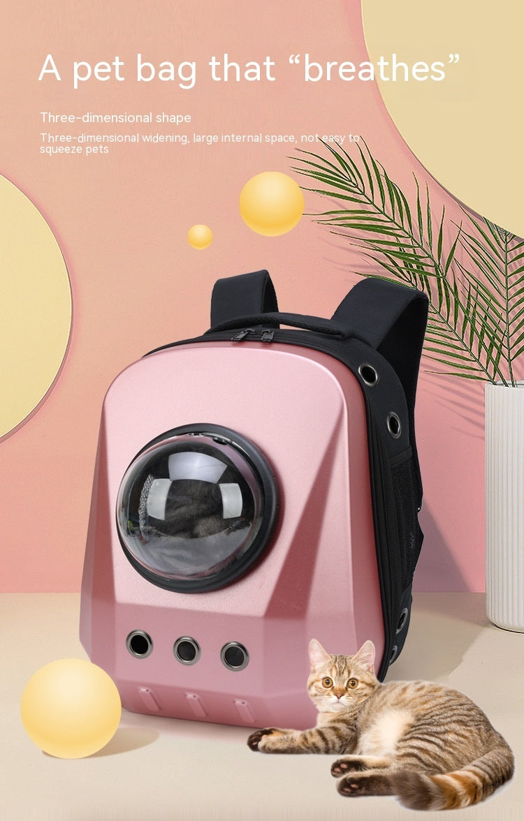 Sac de transport pour chat - Capsule spatiale portable pour voyage