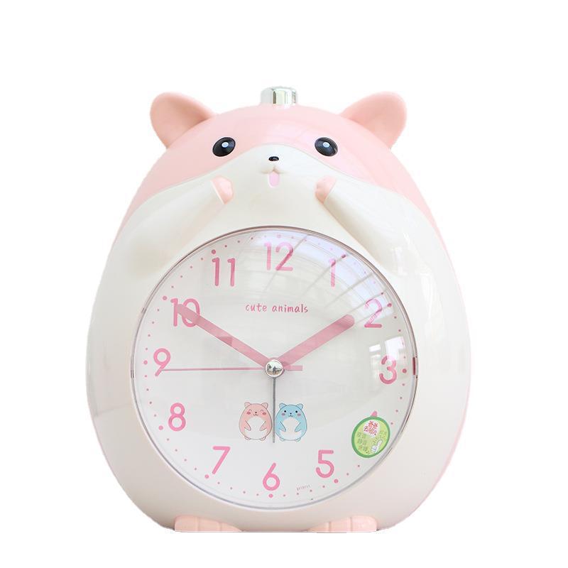 Student Cute Creative Multi-function Mute Bedside Luminous Lazy Alarm Clock