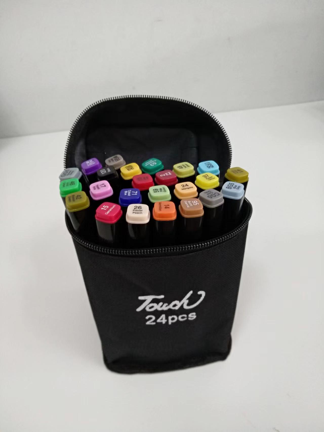 Double-ended Marker Oil-based Watercolor Pen Painting