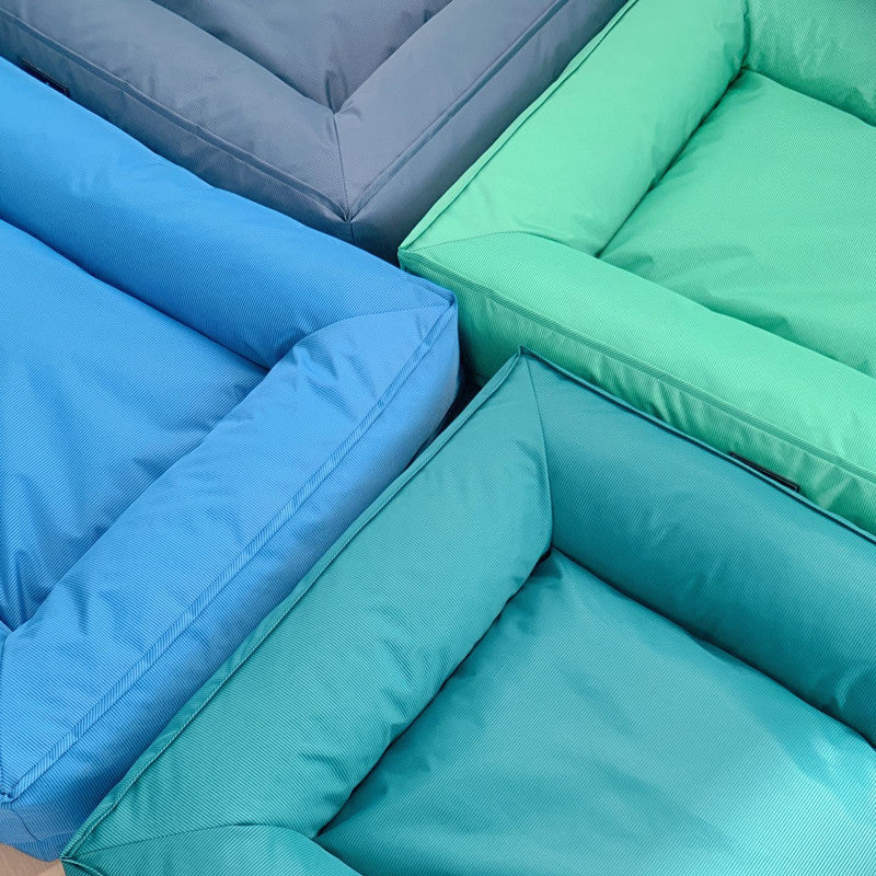 Tapis de chenil d'été imperméable et entièrement amovible et lavable pour chien
