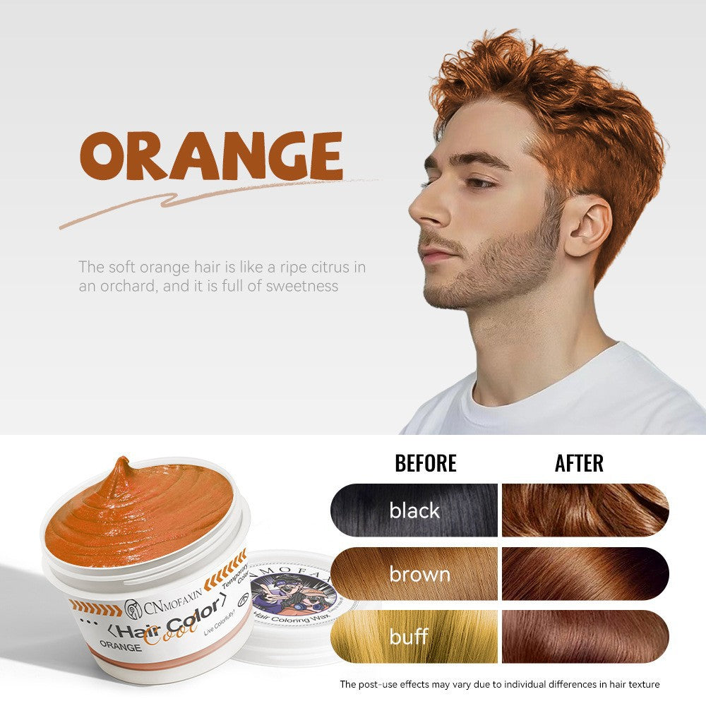 Styling Pomade Color Hair Clay Version anglaise