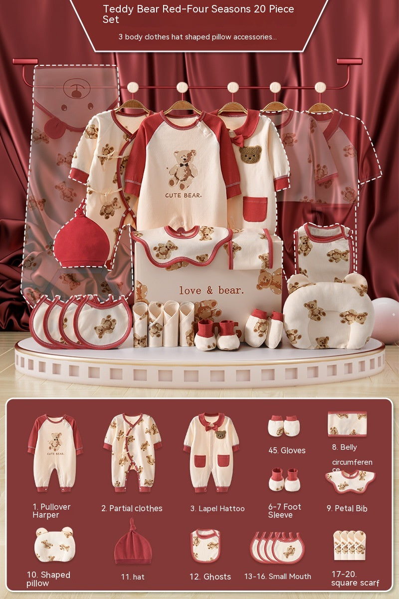 Coffret Cadeau Nouveau-né Ensemble Vêtements Nouveau-né pour Rencontre