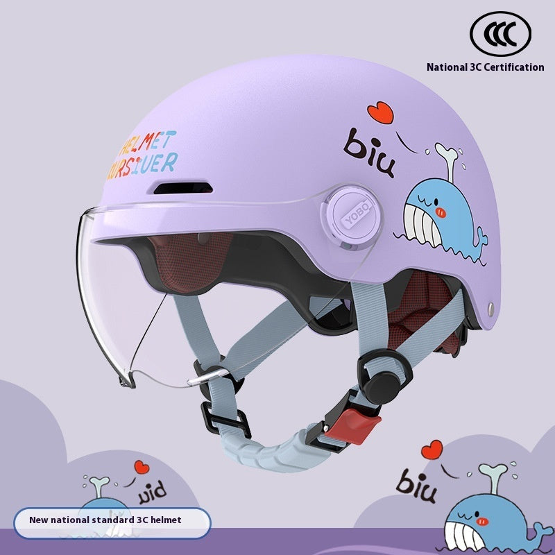 Casque de vélo électrique de skateboard respirant pour enfants