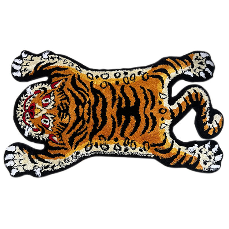 Domineering Tiger Carpet Plush Animal Ornaments