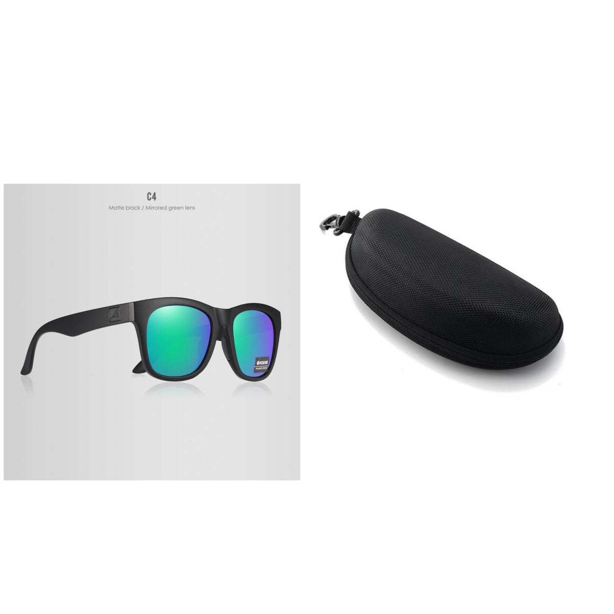 Lunettes de soleil polarisées épaissies, protection UV, pour l'extérieur