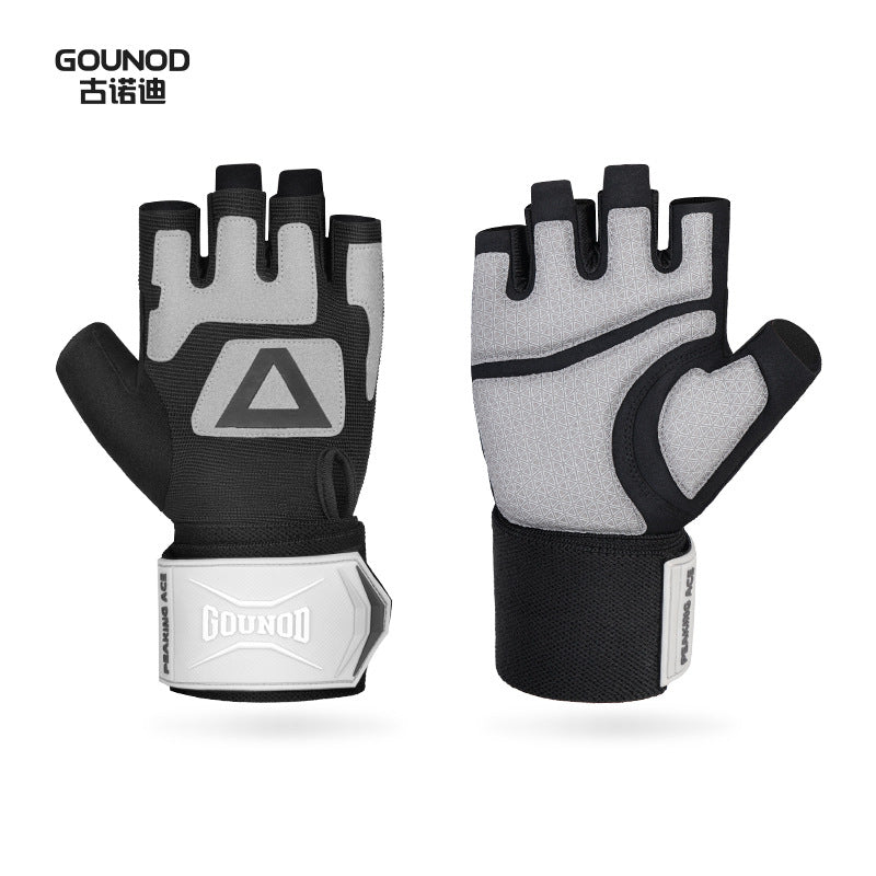 Gants demi-doigts pour le cyclisme sportif et l'escalade en extérieur