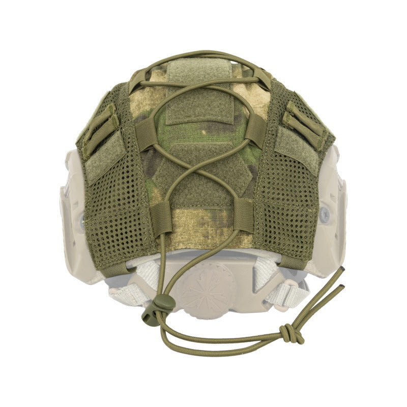 Camouflage Helmet Cover With Elastic Cord Tactical Camouflage Helmet Cover