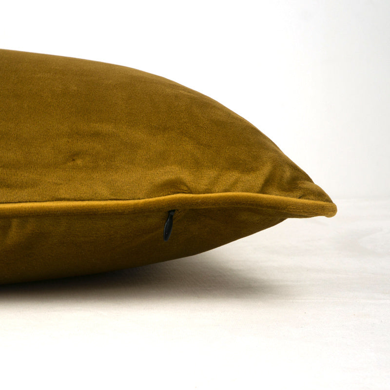 Housse de coussin décoratif en velours pour canapé