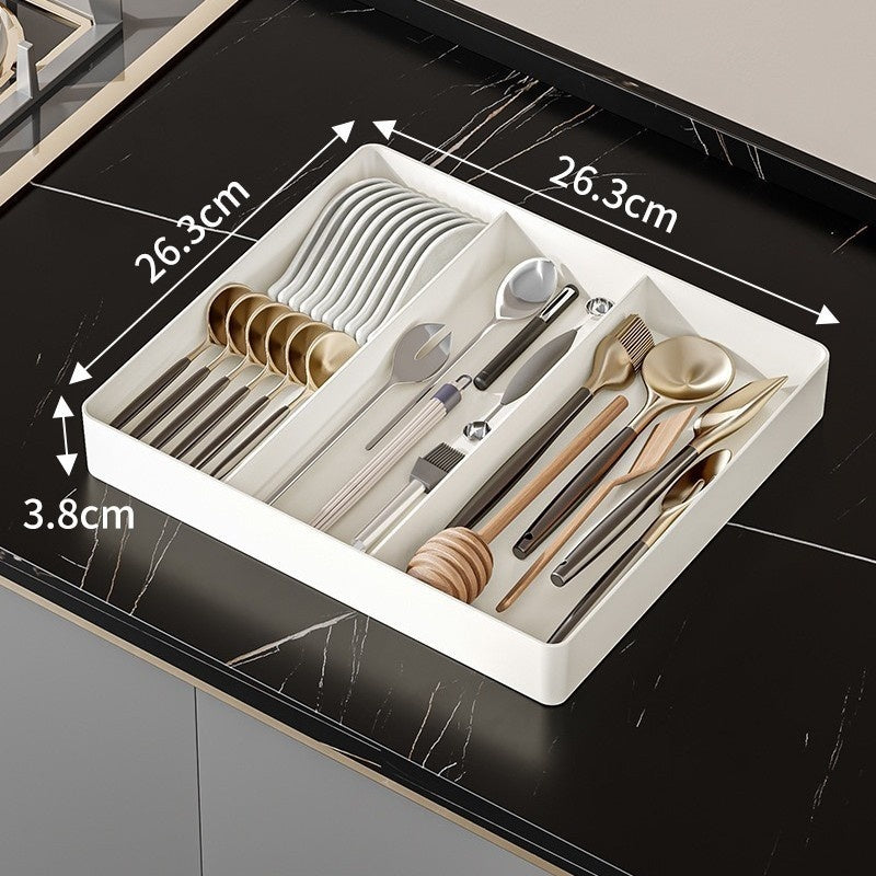 Kitchen Drawer Storage Partition Simple Chopsticks Knife And Fork Tableware