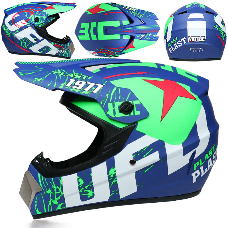 Casque Tout-Terrain Moto Petit Casque Tout-Terrain