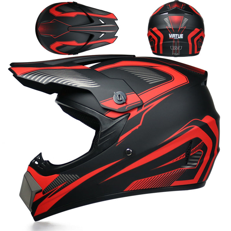 Casque Tout-Terrain Moto Petit Casque Tout-Terrain