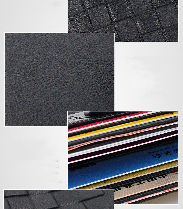 Women's Multi-card Thin Folding Sheepskin Wallet