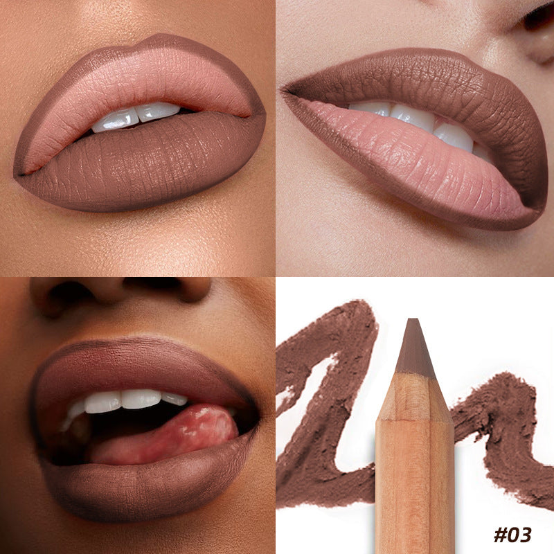 Crayon à lèvres mat 8 couleurs, maquillage beauté.